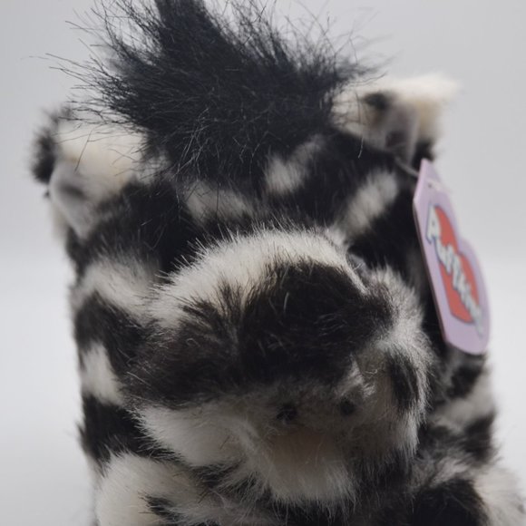 Zack the Zebra Puffkins by Swibco Style 6640 Bean Bag Plush - Picture 8 of 8